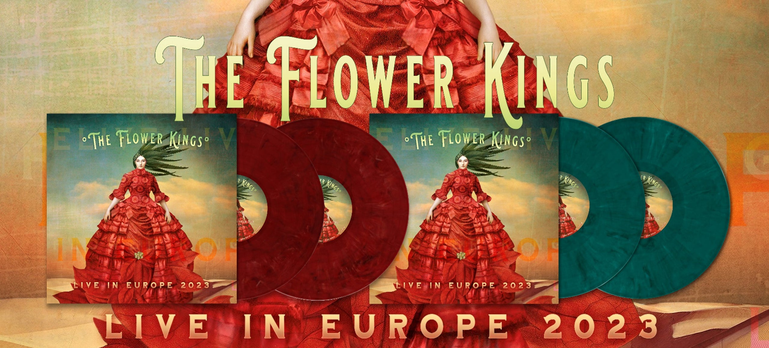 洋楽 THE FLOWER KINGS/Carpe Diem live in usa THE FLOWER KINGS - Live in Europe 2023 - CD digipac - FOX CD